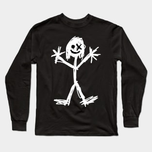 YMA "STICK FIGURE" Long Sleeve T-Shirt